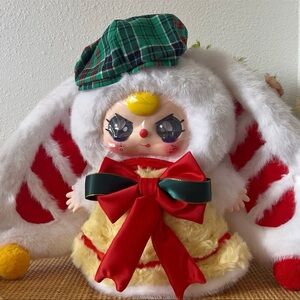 Baby three 400% Merry Christmas - Dingdong snowflake bunny (special eyes)